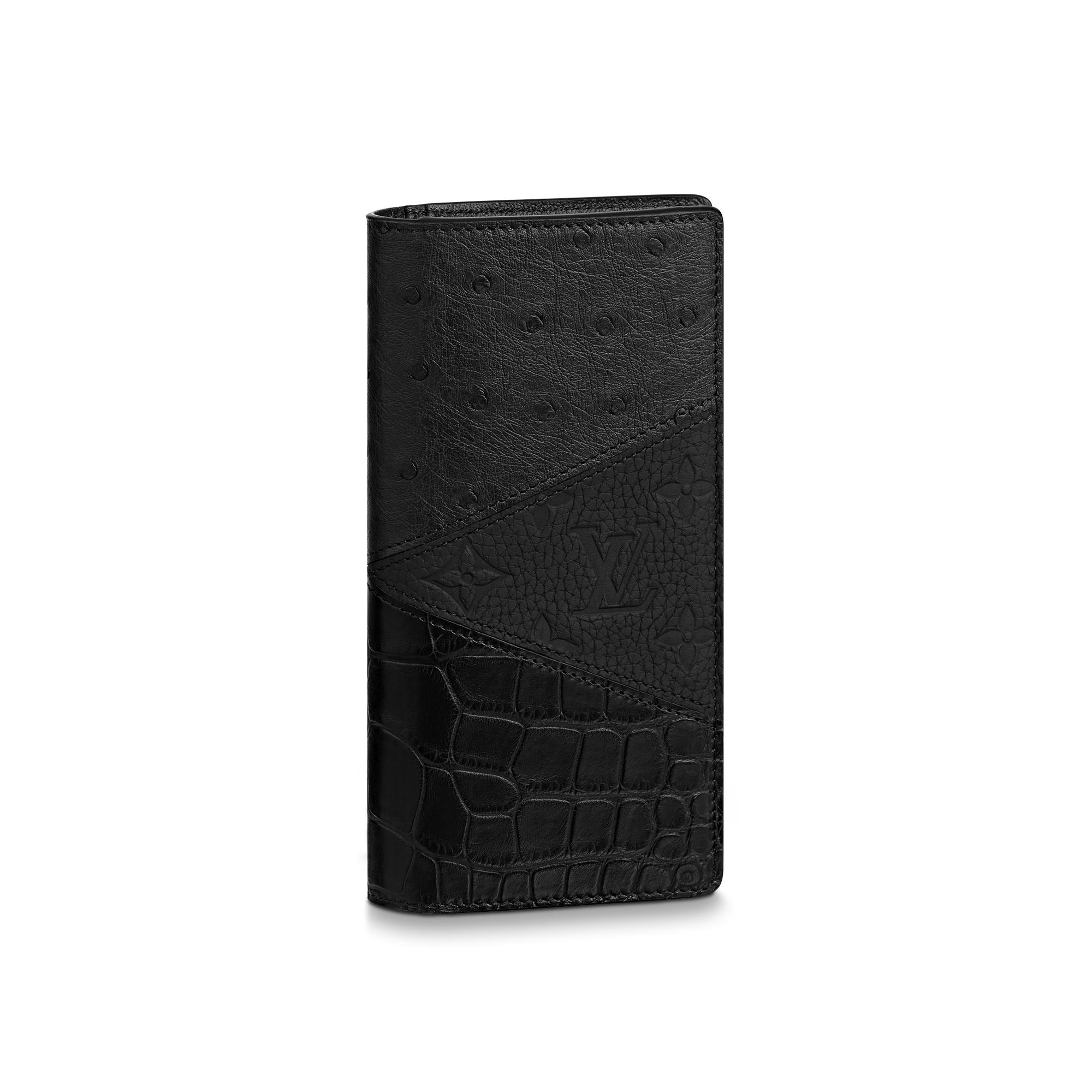 Brazza Wallet 啞面鱷魚皮革 - All Wallets and Small Leather Goods 